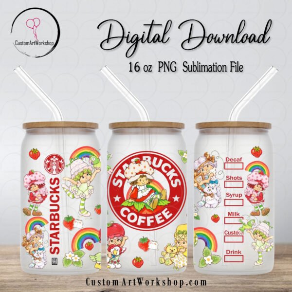strawberry-shortcake-starbucks-coffee-glass-can-wrap-instant-download