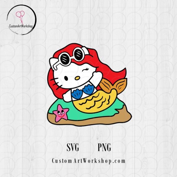 Hello Kitty Karol G Animated Digital File Instant Download
