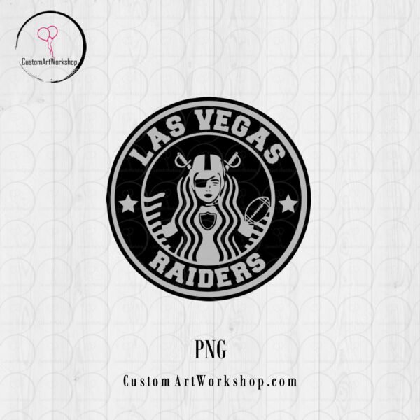 Starbucks Las Vegas Raiders Clipart Instant Download